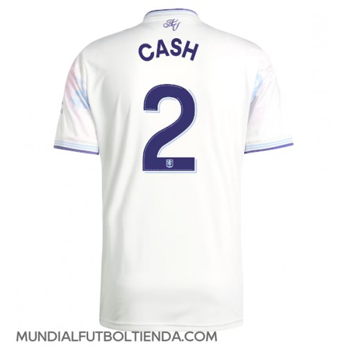 Camiseta Aston Villa Matty Cash #2 Tercera Equipación Replica 2025-26 mangas cortas Camiseta Aston Villa Matty Cash #2 Tercera Equipación Replica 2025-26 mangas cortas